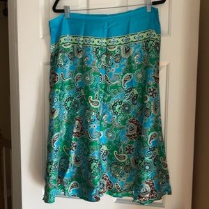 Banana Republic silk skirt - size 16